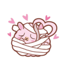 ふわうさ ハロウィン編（個別スタンプ：12）