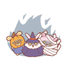 ふわうさ ハロウィン編（個別スタンプ：33）