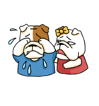 English Bull Dog Brebre ＆ Cola（個別スタンプ：28）