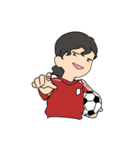 サッカーしようぜ！（個別スタンプ：18）