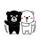 black or white（個別スタンプ：23）