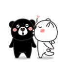 black or white（個別スタンプ：27）