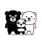 black or white（個別スタンプ：33）