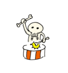 ガイコツ氏（個別スタンプ：1）