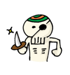 ガイコツ氏（個別スタンプ：6）