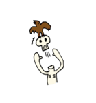 ガイコツ氏（個別スタンプ：16）