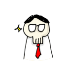 ガイコツ氏（個別スタンプ：39）