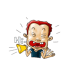 草食系男子の一人の日記 1（個別スタンプ：27）