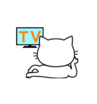 もぐねこちゃん（個別スタンプ：18）