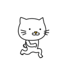 もぐねこちゃん（個別スタンプ：40）