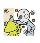 宇宙人な2人（個別スタンプ：5）