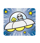 宇宙人な2人（個別スタンプ：25）