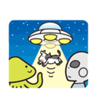 宇宙人な2人（個別スタンプ：38）
