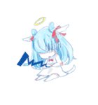 夢子とまくらねこ。（個別スタンプ：3）