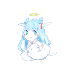 夢子とまくらねこ。（個別スタンプ：9）