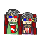 ManudLung ManudPa: Uncle and Auntie（個別スタンプ：37）