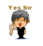 Handsome man（個別スタンプ：4）