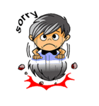 Handsome man（個別スタンプ：10）