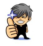Handsome man（個別スタンプ：22）