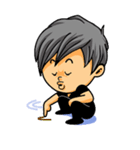 Handsome man（個別スタンプ：29）