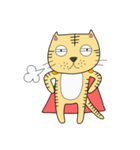 ネコネコマン（個別スタンプ：19）