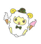 自衛隊札幌地本キャラクター羊のモコちゃん（個別スタンプ：4）