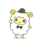 自衛隊札幌地本キャラクター羊のモコちゃん（個別スタンプ：5）
