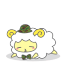 自衛隊札幌地本キャラクター羊のモコちゃん（個別スタンプ：14）