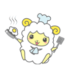 自衛隊札幌地本キャラクター羊のモコちゃん（個別スタンプ：34）