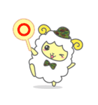 自衛隊札幌地本キャラクター羊のモコちゃん（個別スタンプ：36）