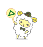 自衛隊札幌地本キャラクター羊のモコちゃん（個別スタンプ：38）