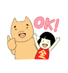 金太郎とクマ（個別スタンプ：2）