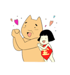 金太郎とクマ（個別スタンプ：19）