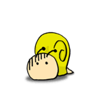 かたつむりのハッピースタンプ（個別スタンプ：22）