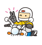 バイク乗り（個別スタンプ：1）