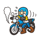 バイク乗り（個別スタンプ：2）