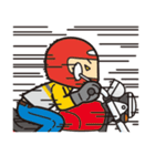 バイク乗り（個別スタンプ：11）