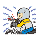 バイク乗り（個別スタンプ：32）