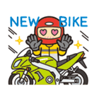 バイク乗り（個別スタンプ：39）