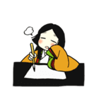 平安女子日記（個別スタンプ：6）