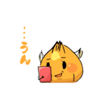 濃厚豚骨ちょめ麺 たまねちゃん（個別スタンプ：35）