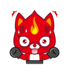 ファイティング キャット（個別スタンプ：17）