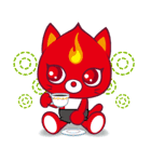 ファイティング キャット（個別スタンプ：21）