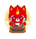 ファイティング キャット（個別スタンプ：22）