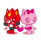 ファイティング キャット（個別スタンプ：35）