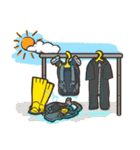 レッツダイビング！（個別スタンプ：10）
