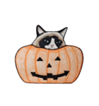 ハロウィン ねこ スタンプ（個別スタンプ：13）