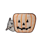 ハロウィン ねこ スタンプ（個別スタンプ：16）