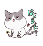 だるねこ～はちわれにゃんこ～（個別スタンプ：14）