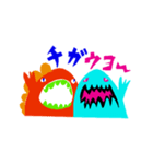 カラフルモンスタースタンプ（個別スタンプ：34）